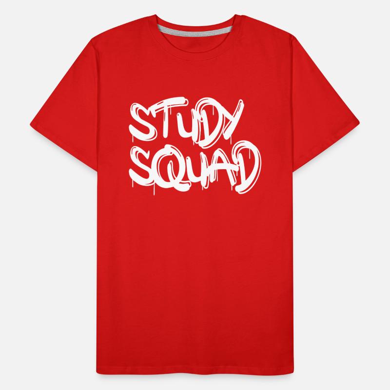 Study Squad Men's Premium Organic T-Shirt