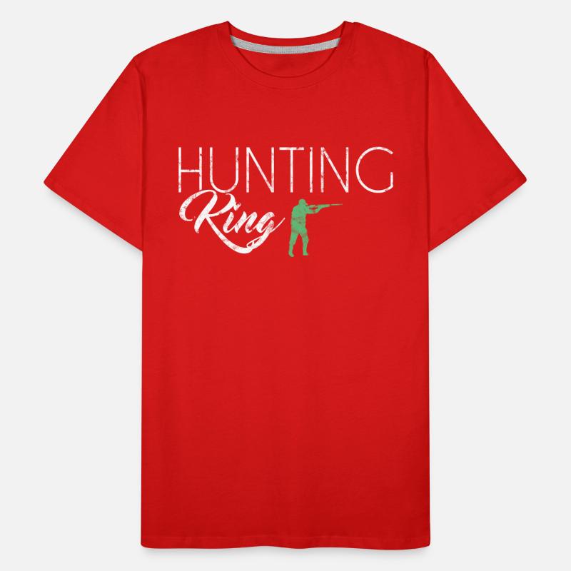 Roi de la chasse T-shirt bio Premium Homme
