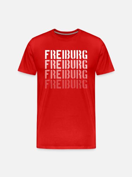 Fribourg - Men's Premium Organic T-Shirt - red