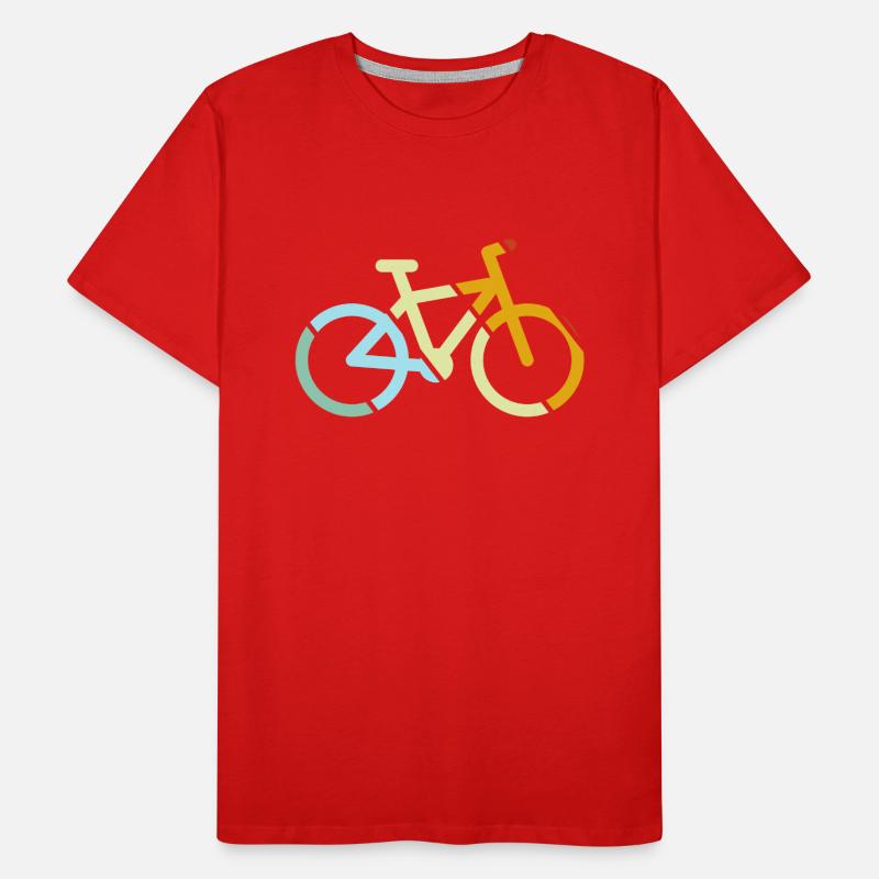 Vélo Rétro T-shirt bio Premium Homme