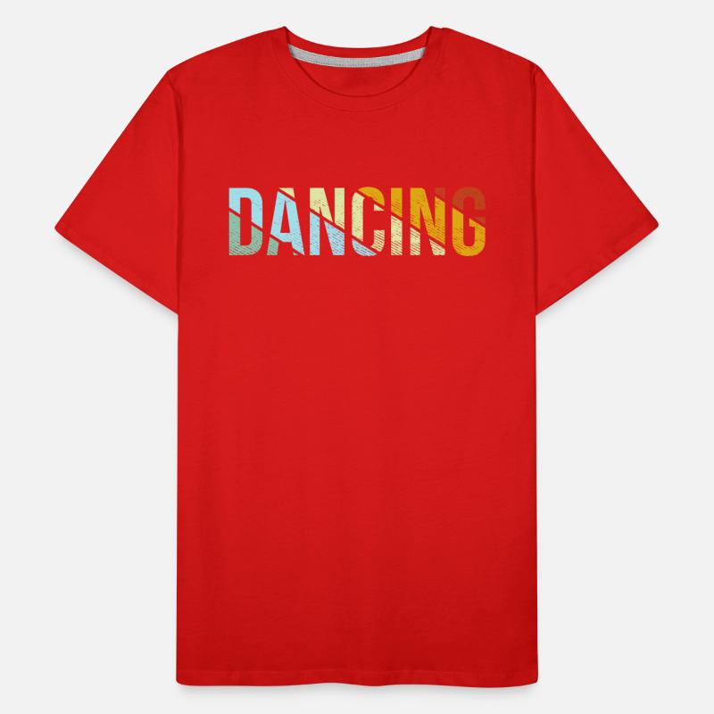 Dancing Retro Men's Premium Organic T-Shirt