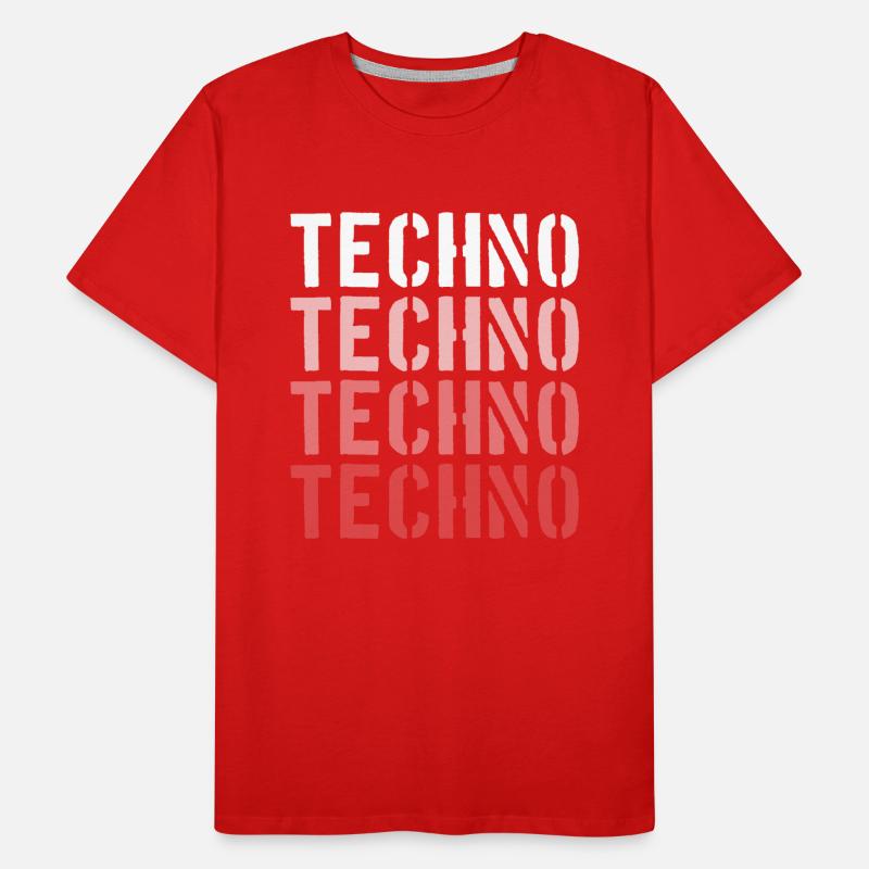 Techno Men's Premium Organic T-Shirt