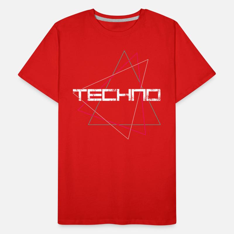 Techno Men's Premium Organic T-Shirt