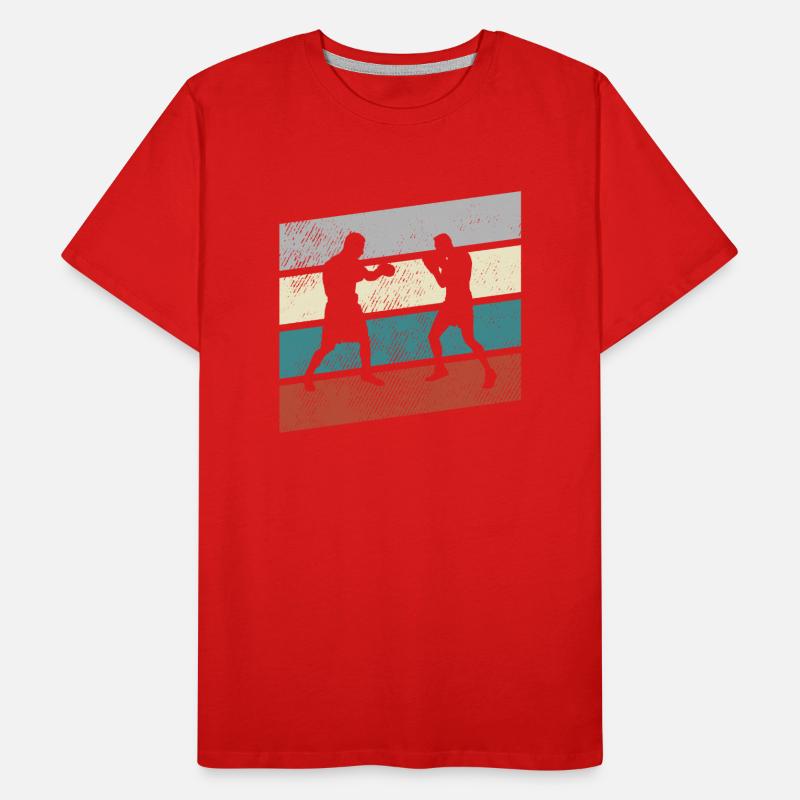 Boxe Rétro T-shirt bio Premium Homme