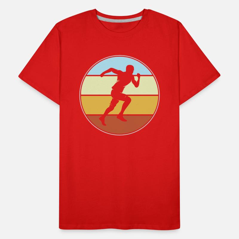 Jogging Rétro T-shirt bio Premium Homme