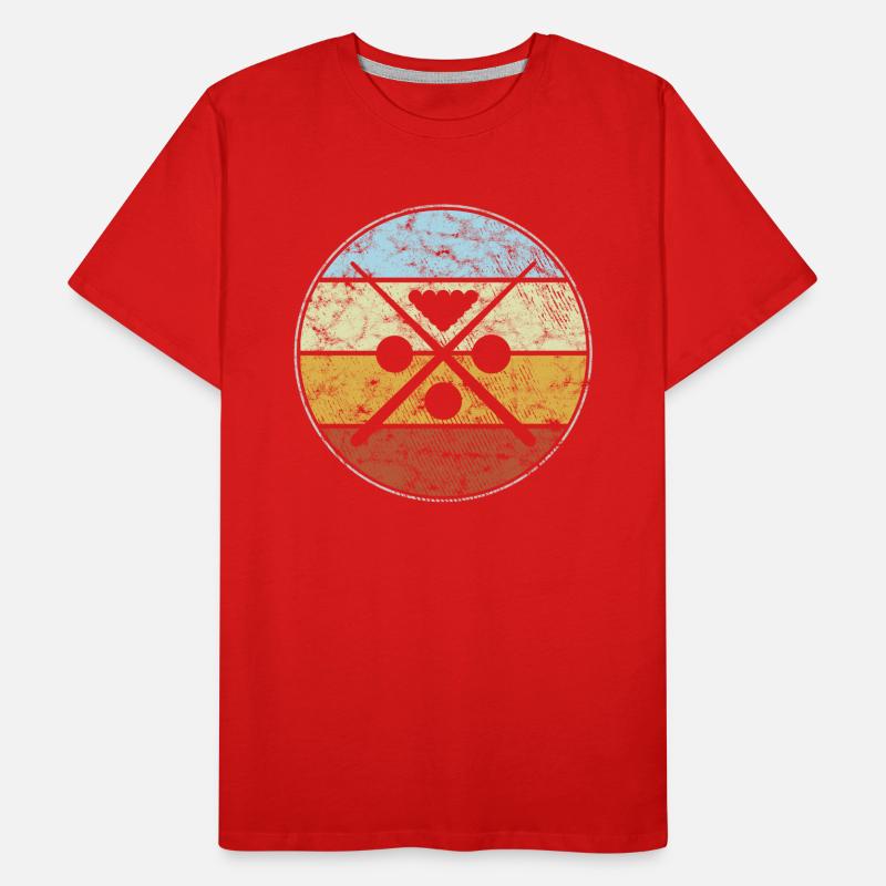 Billard Rétro T-shirt bio Premium Homme