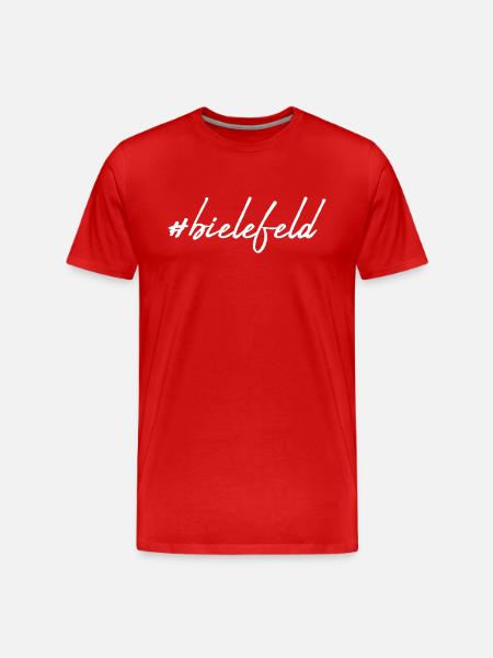 Bielefeld - T-shirt bio Premium Homme - rouge