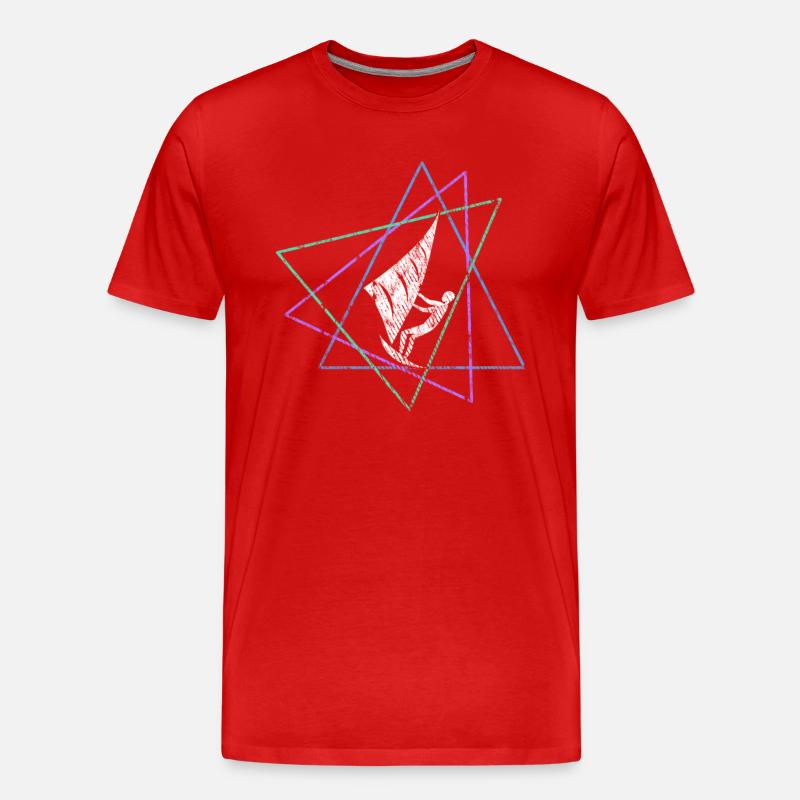 Kite - Männer Premium Bio T-Shirt - Rot