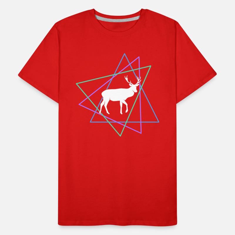 Cerf T-shirt bio Premium Homme
