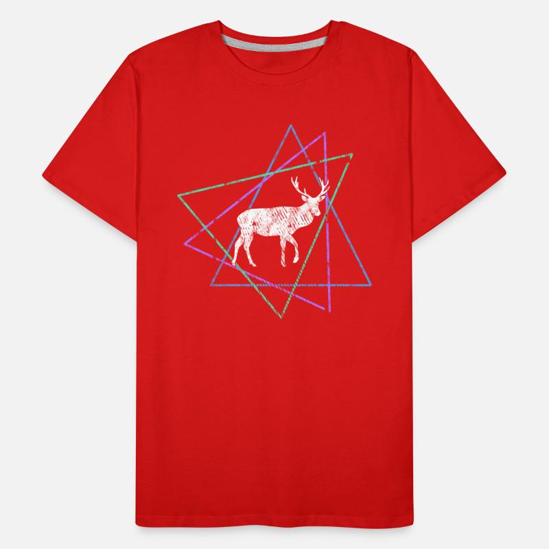 Cerf T-shirt bio Premium Homme