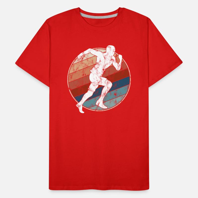 Jogging Rétro T-shirt bio Premium Homme
