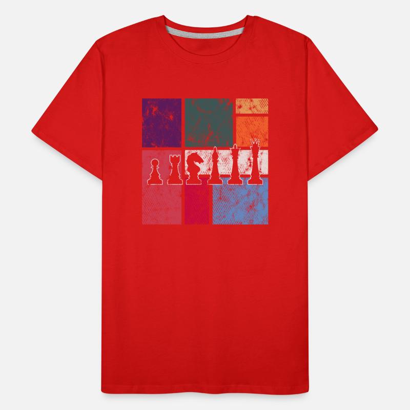 Échecs T-shirt bio Premium Homme