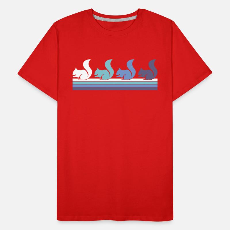 Écureuil T-shirt bio Premium Homme