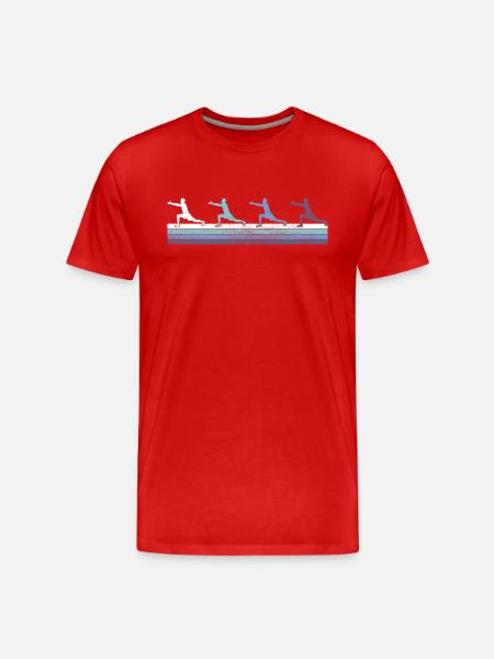 Yoga - T-shirt bio Premium Homme - rouge