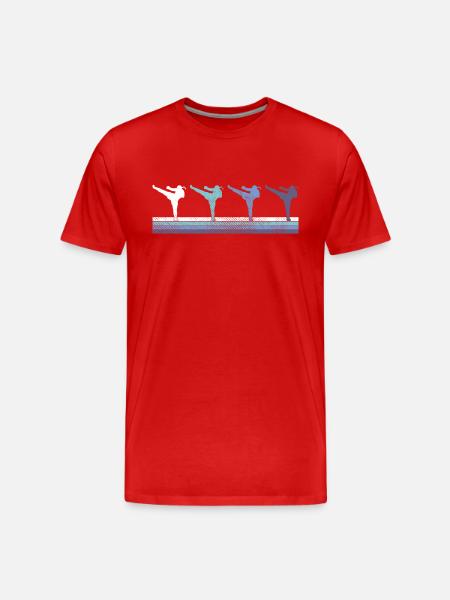 Martial arts - Men's Premium Organic T-Shirt - red
