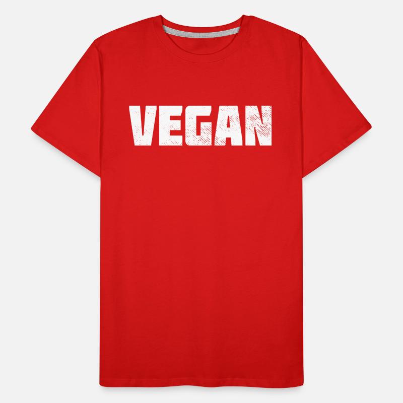 Végétalien T-shirt bio Premium Homme