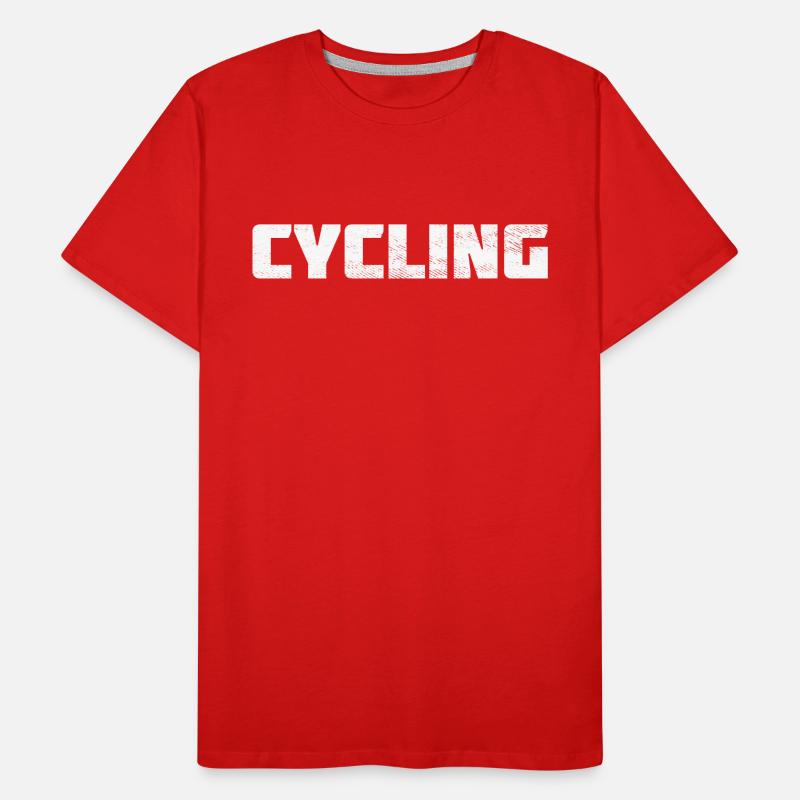Fahrrad Männer Premium Bio T-Shirt