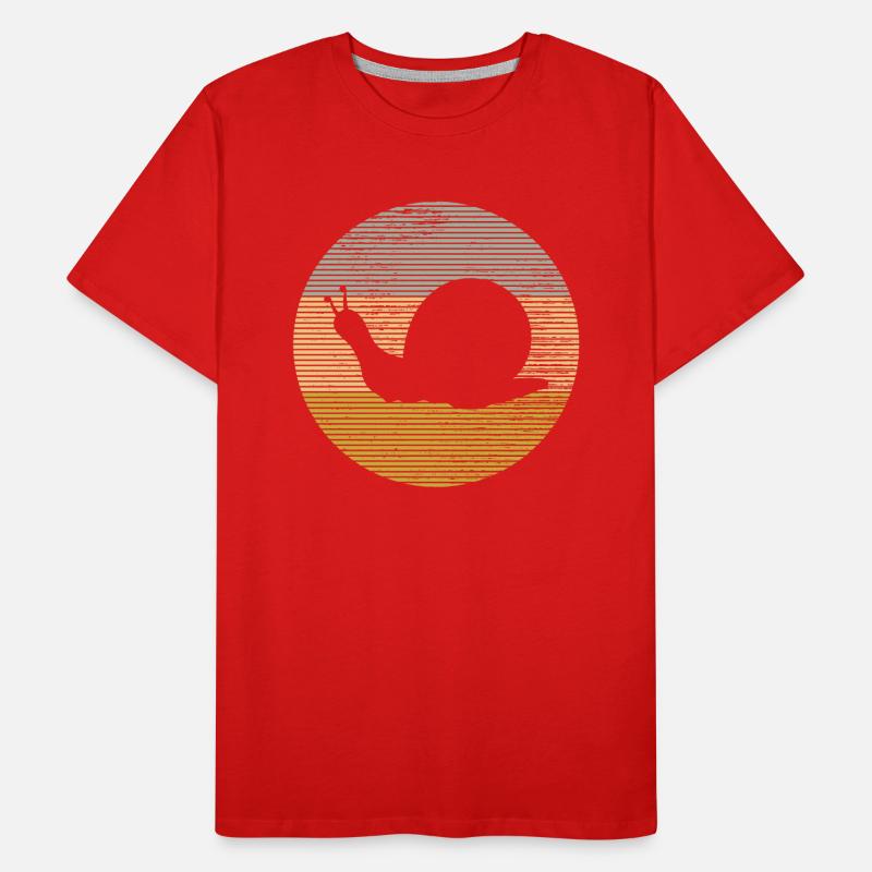 Escargot T-shirt bio Premium Homme