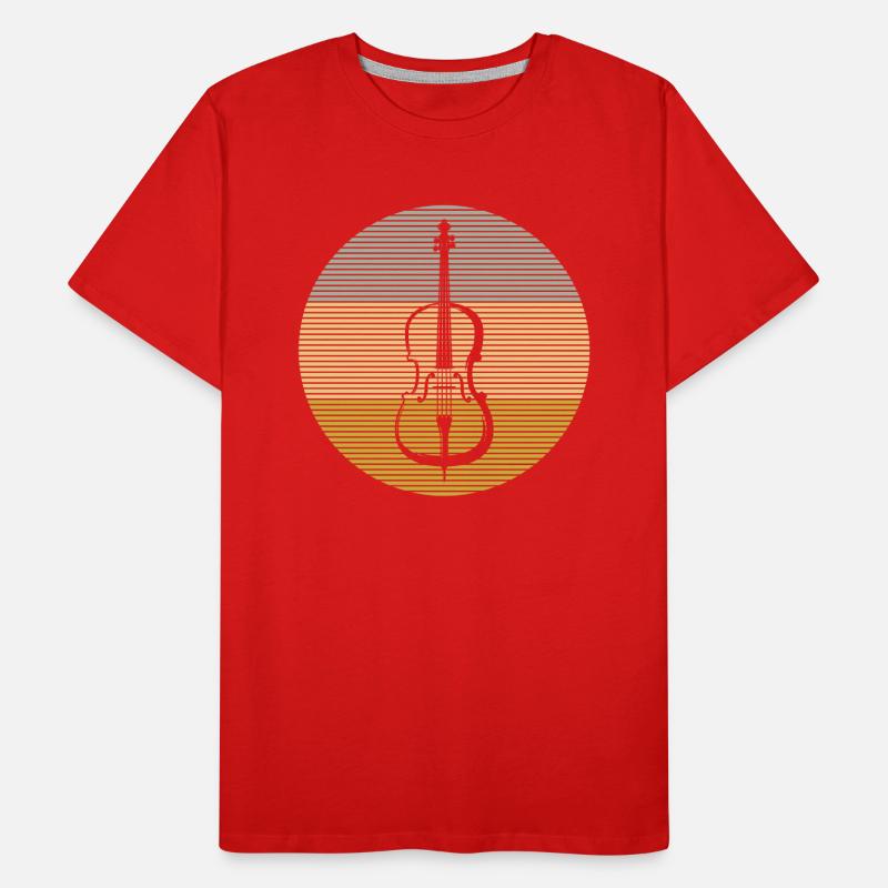 Violin Men's Premium Organic T-Shirt