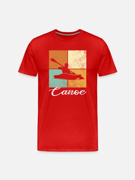 Canoë - T-shirt bio Premium Homme - rouge