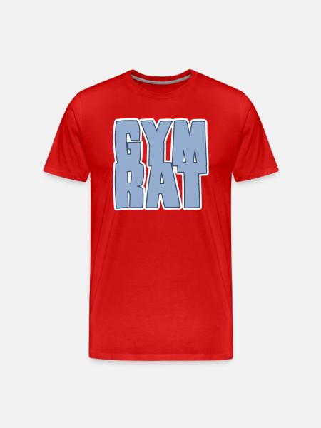Gym Council - Men's Premium Organic T-Shirt - red