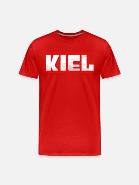 Keel - Men's Premium Organic T-Shirt - red