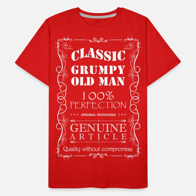 GRUMPY OLD MAN Men's Premium Organic T-Shirt