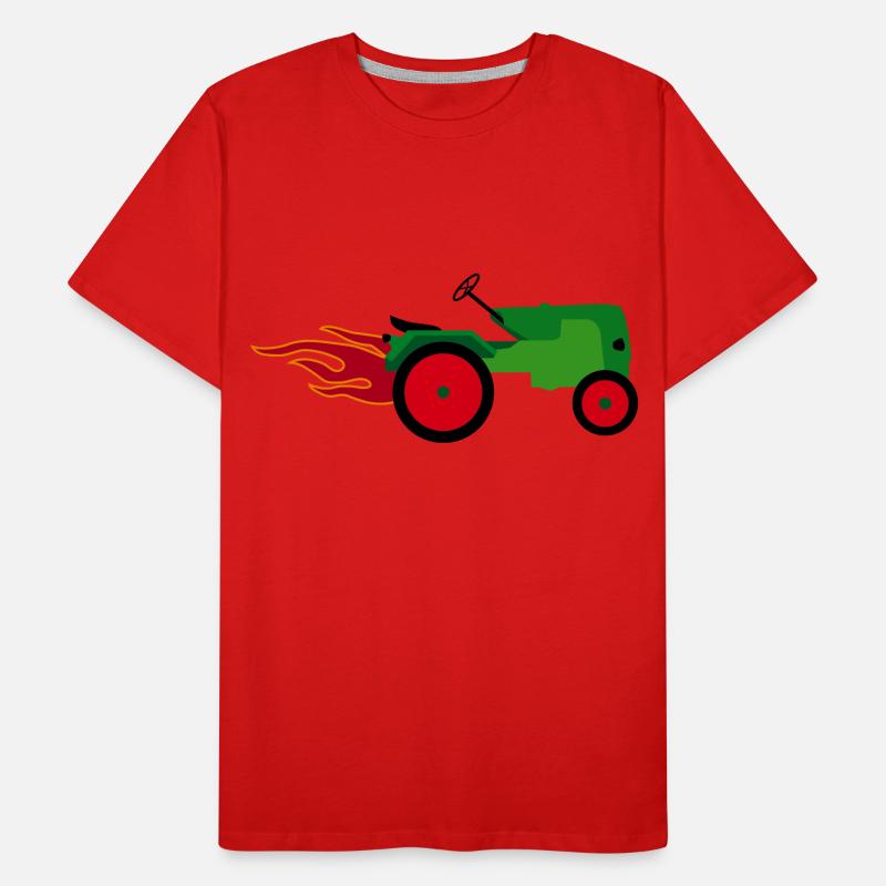 Trecker Männer Premium Bio T-Shirt