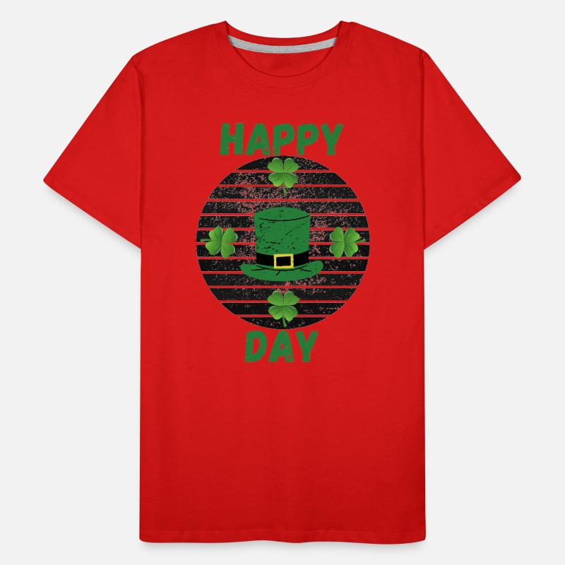 Happy Day Men's Premium Organic T-Shirt