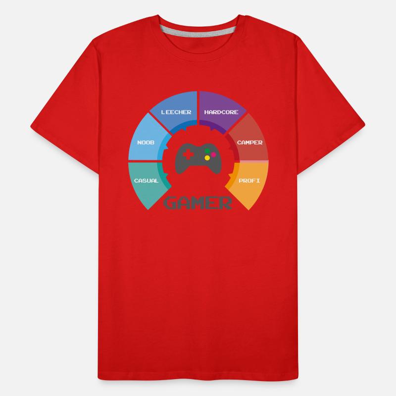 roue de jeu T-shirt bio Premium Homme