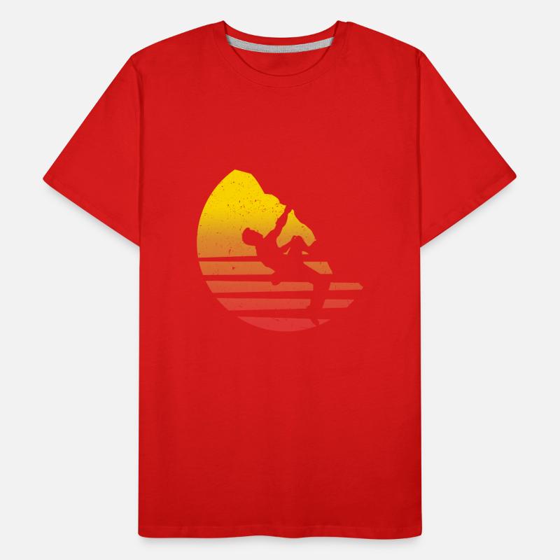 montée T-shirt bio Premium Homme