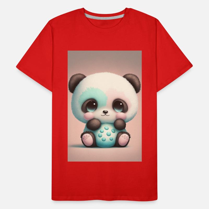 Bébé panda T-shirt bio Premium Homme