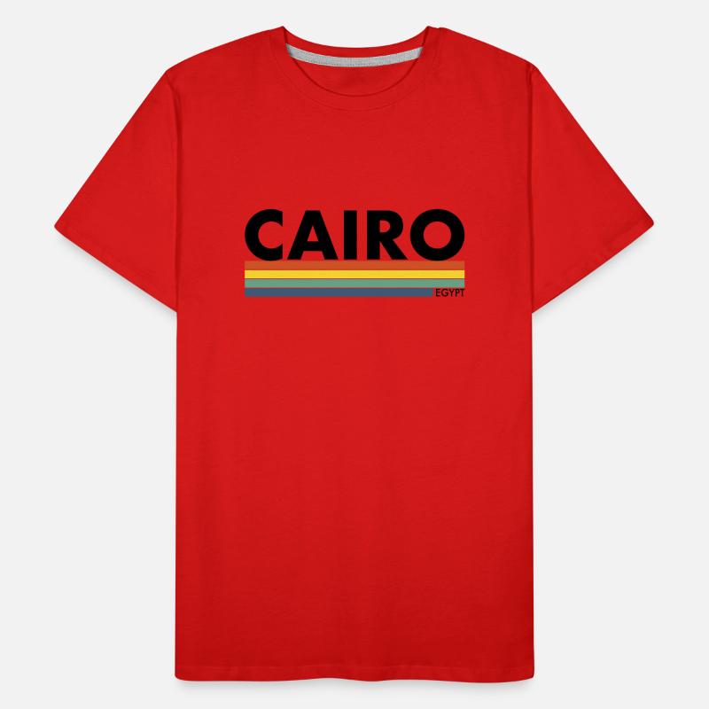 Cairo Retro Egypt Egypt Egyptian Egyptian Men's Premium Organic T-Shirt