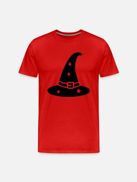 Magic Hat - Men's Premium Organic T-Shirt - red
