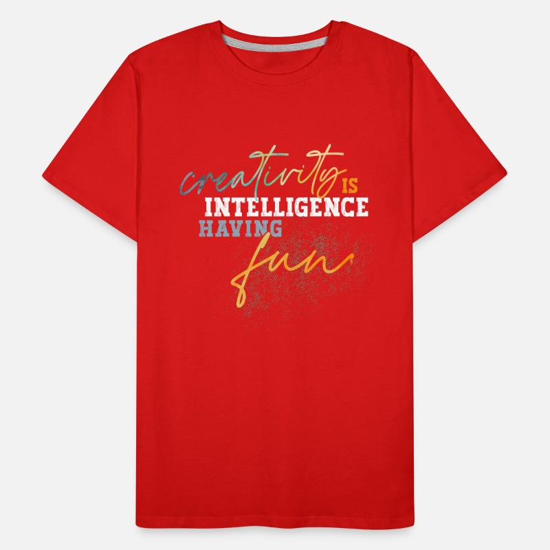 Creativity intelligence Men's Premium Organic T-Shirt