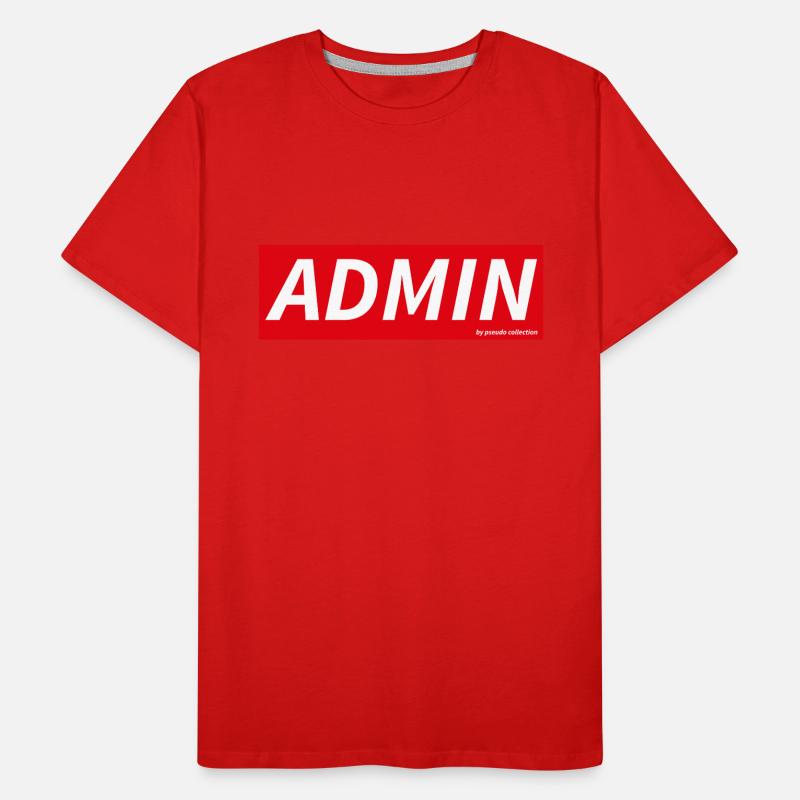ADMIN Männer Premium Bio T-Shirt