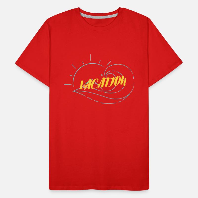 Vacances - temps de vacances T-shirt bio Premium Homme