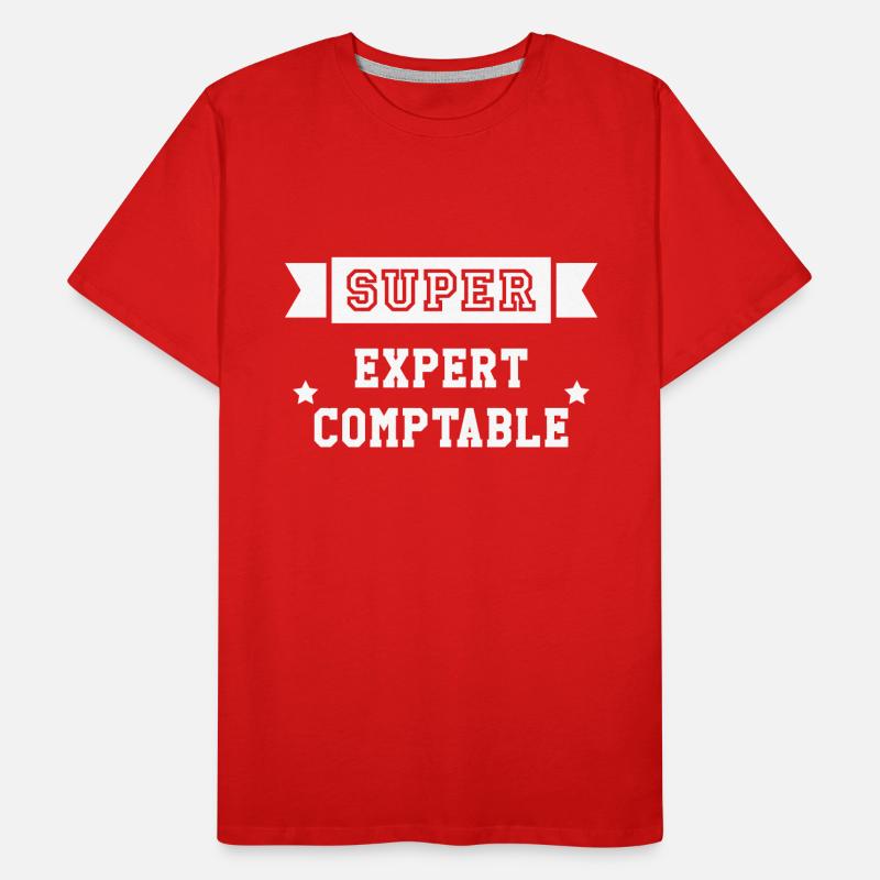 Expert Comptable / Comptabilité / Comptable / T-shirt bio Premium Homme
