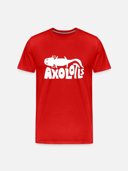 axolotl - T-shirt bio Premium Homme - rouge