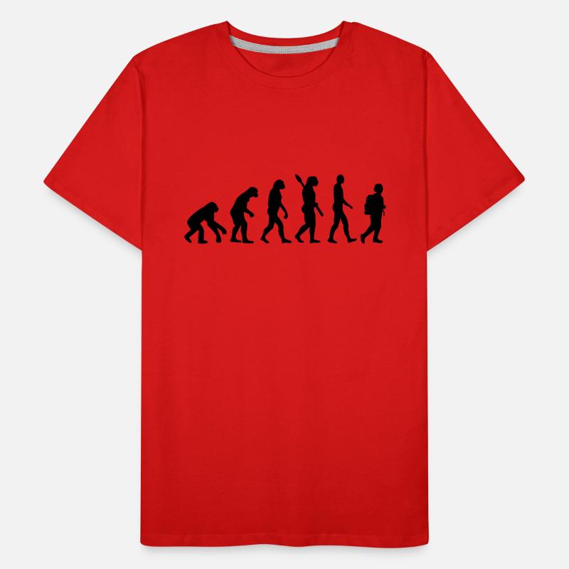 Évolution École T-shirt bio Premium Homme