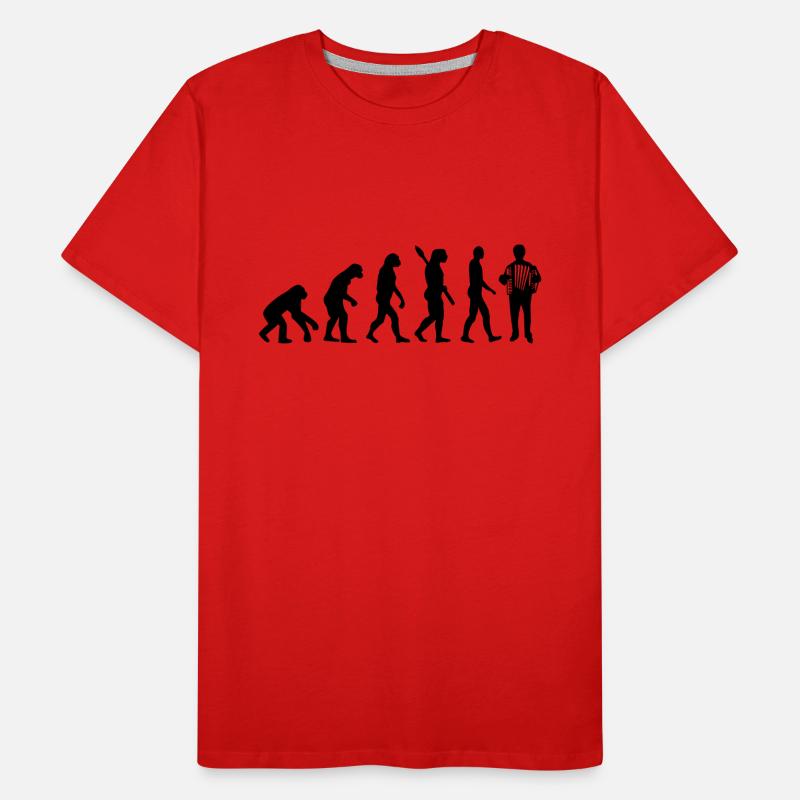 Akkordeon Männer Premium Bio T-Shirt