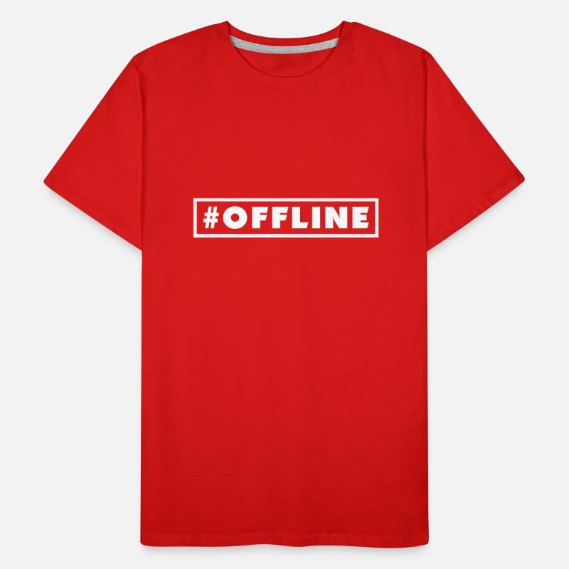 #OFFLINE T-shirt bio Premium Homme