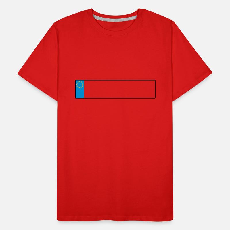 plaque europe_g1 T-shirt bio Premium Homme