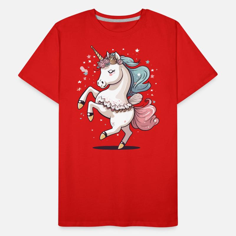 Dancing on Clouds Men's Premium Organic T-Shirt