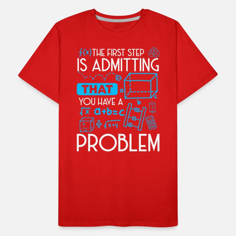 Problem Lustig Das geringere Übel Männer Premium Bio T-Shirt