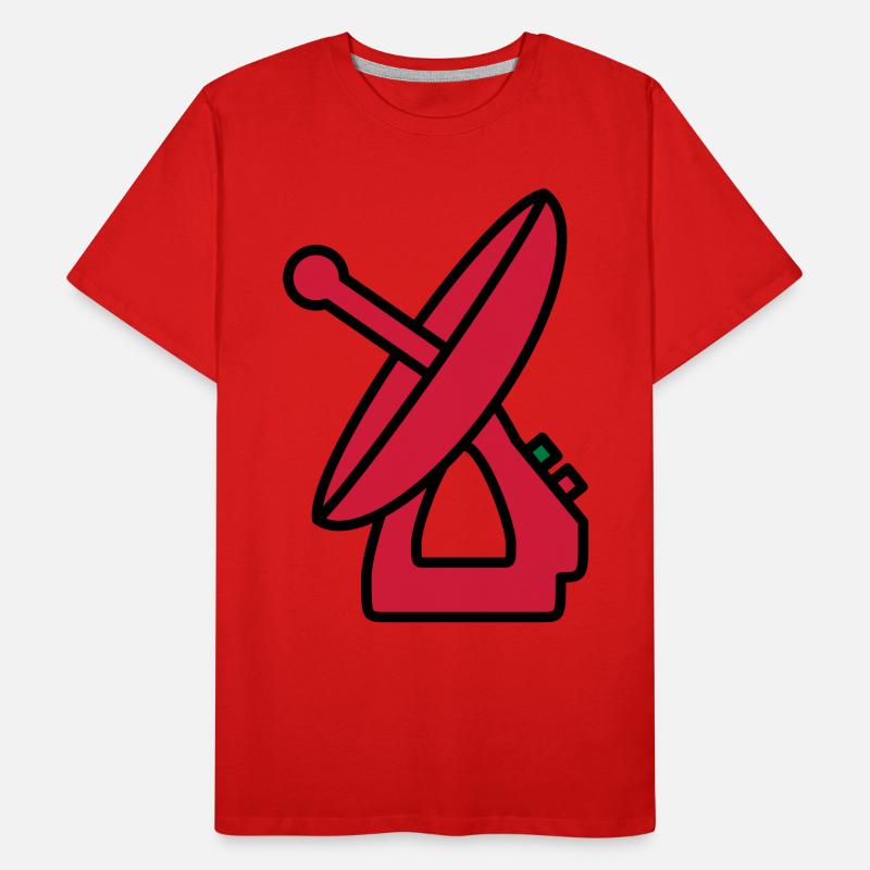 Radar Machine Device Gift Idea Recording Men's Premium Organic T-Shirt