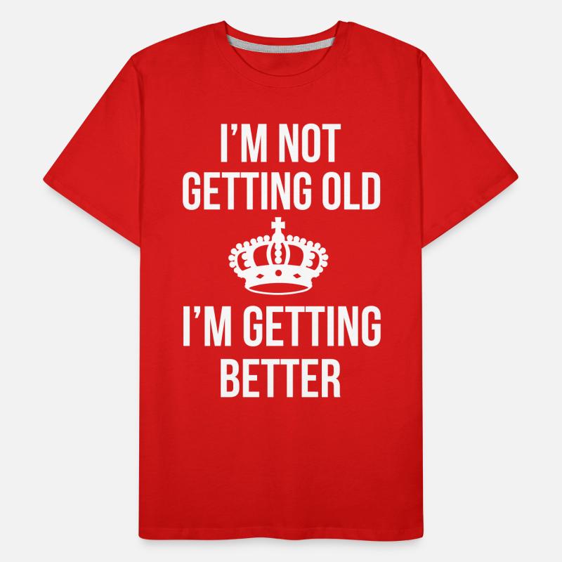 Getting Old T-shirt bio Premium Homme