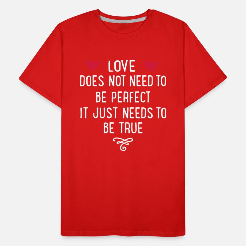 amour T-shirt bio Premium Homme