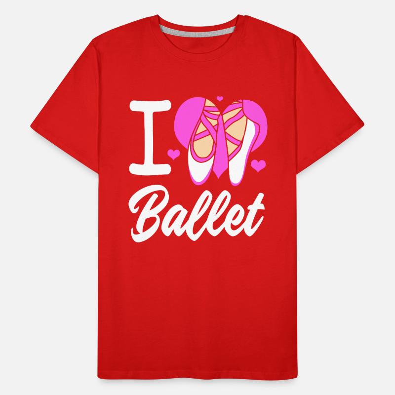 Danseuse de ballet T-shirt bio Premium Homme