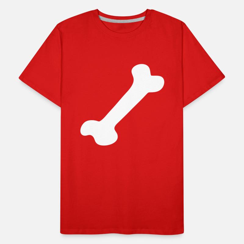 Knochen - Bone Männer Premium Bio T-Shirt